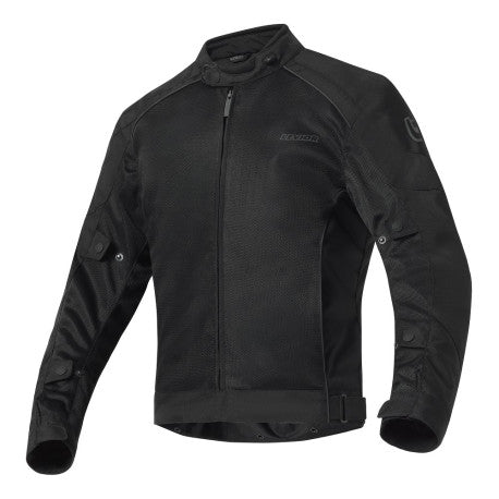Levior Arashi 2 Negro Chaqueta Moto Hombre Verano Trail Homologada CE
