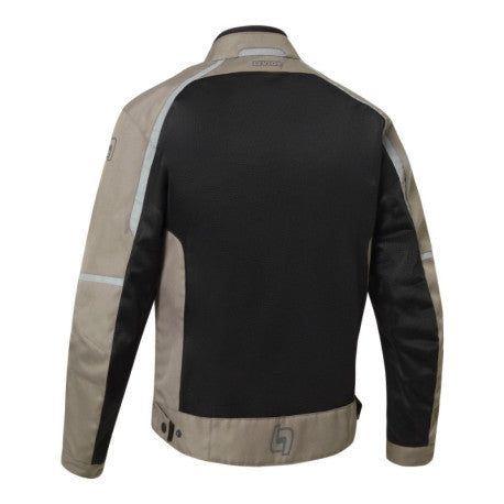 Levior Imbat 2 Taupe/Negro Chaqueta Moto Hombre Verano Naked CE Clase A - URA Moto