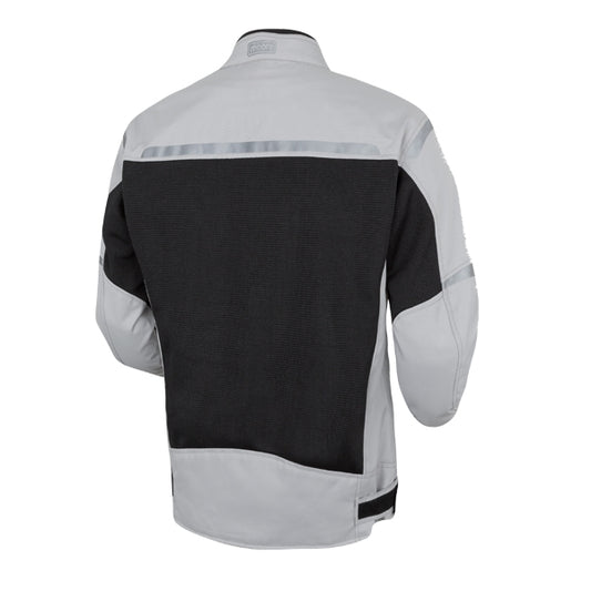 Chaqueta Cordura Moto Moore Air Gris y Negro - URA Moto