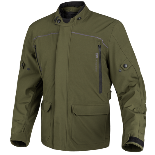 Chaqueta Cordura Moto Moore Latitude Ceniza - URA Moto