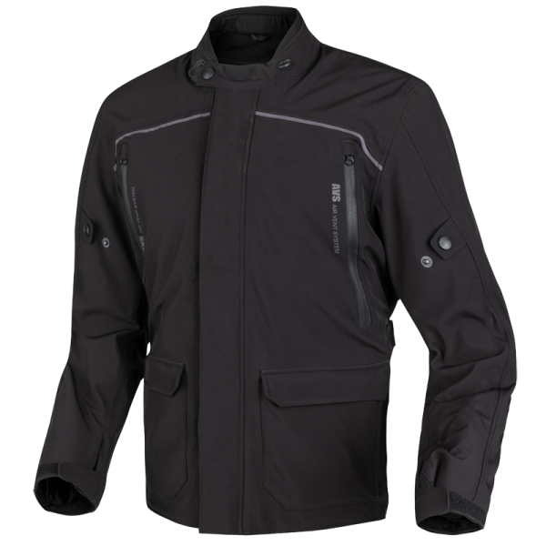 Chaqueta Cordura Moto Moore Latitude Negro - URA Moto