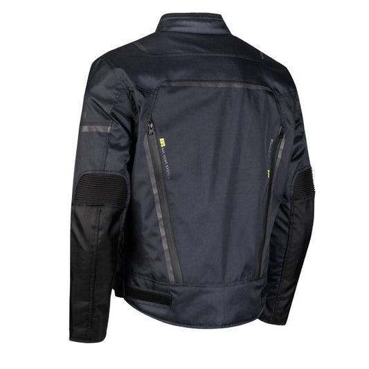 Chaqueta Cordura Moto Moore Storm Azul - URA Moto