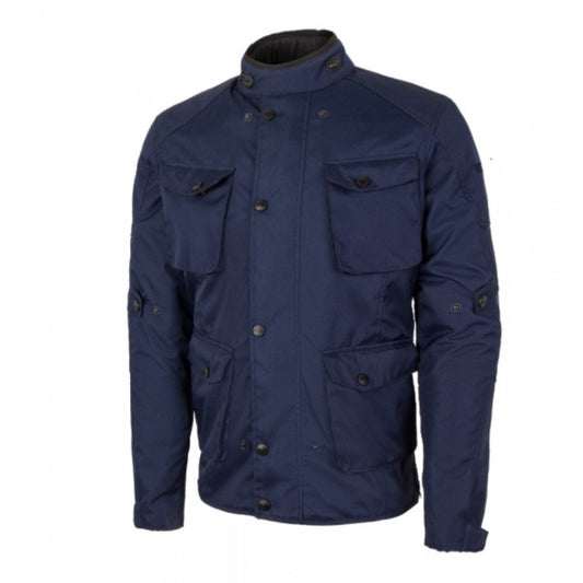 Chaqueta Cordura Moto Moore Travel Pro Azul - URA Moto