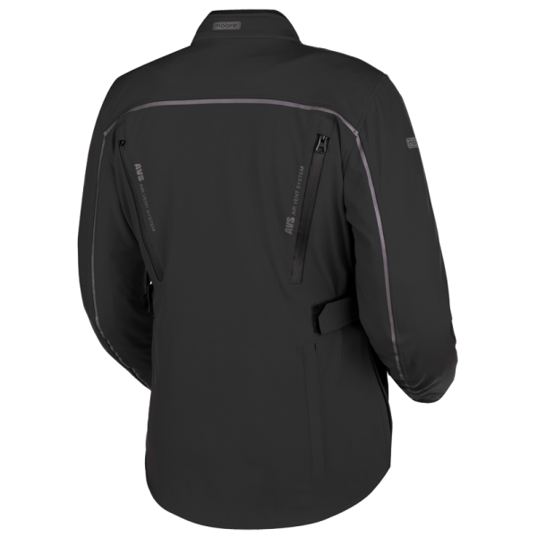 Chaqueta Cordura Moto Moore Latitude Mujer Negro - URA Moto