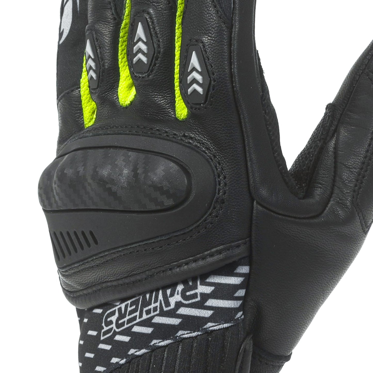 Guantes Moto Verano Racing Neon Fluor - URA Moto