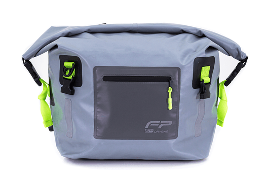 Maleta Impermeable FP DryBag S30 Gris-Neon - URA Moto