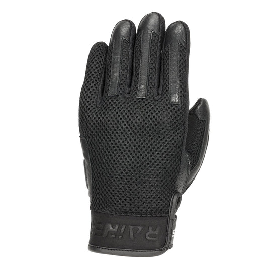 Guantes Moto Verano Rainers Police Negro