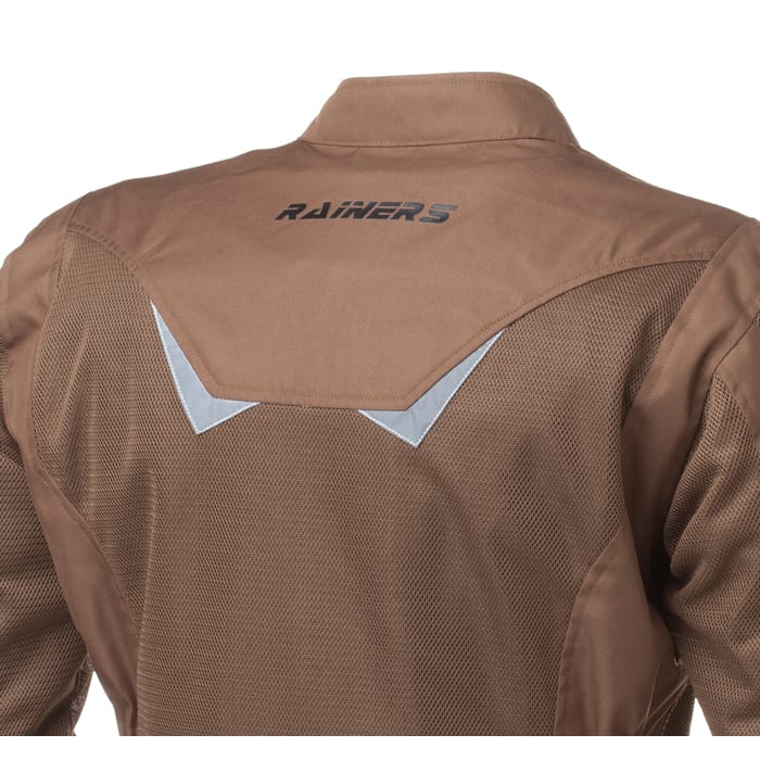 Chaqueta Moto Verano Cordura Rainers Riverside Marrón - URA Moto