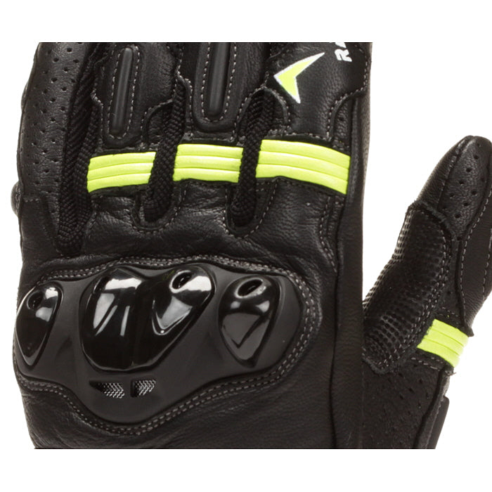 Guante Touring Verano ROAD-F Fluor CE Nivel 1 Rainers Sports - URA Moto