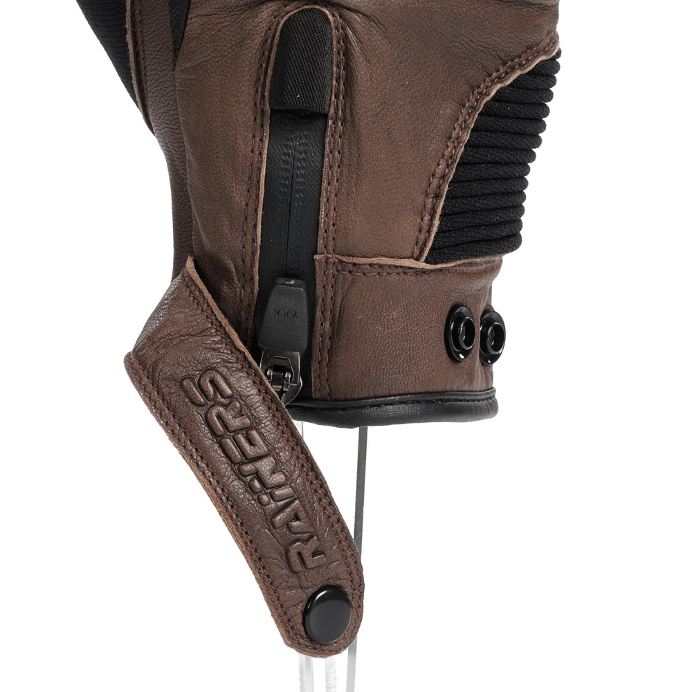 Guantes Moto Verano Rainers Rodeo Marrón