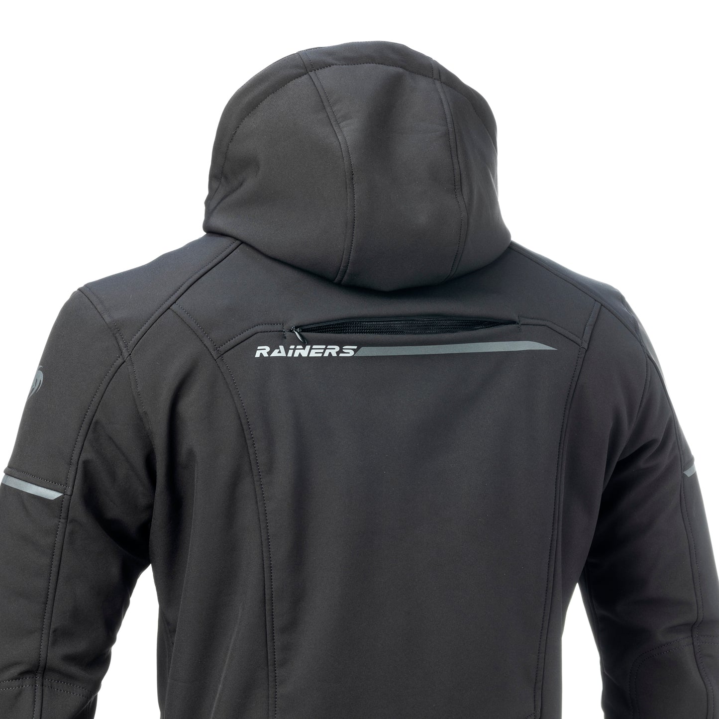 Chaqueta Softshell Invierno Moto Rainers Rover Negra