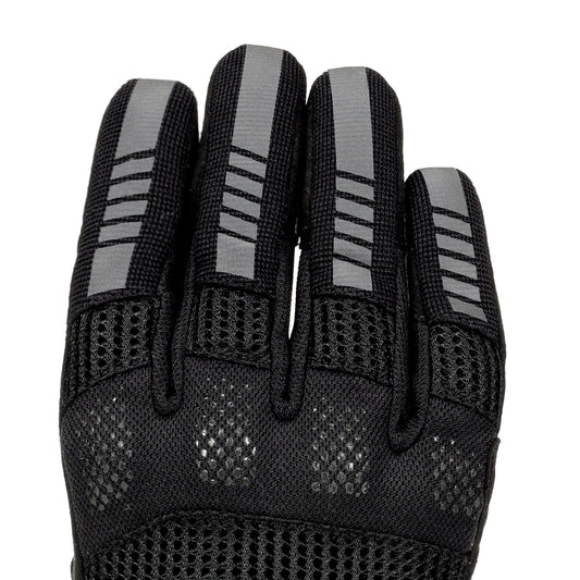 Guantes Moto Verano Rainers Solar Negro - URA Moto
