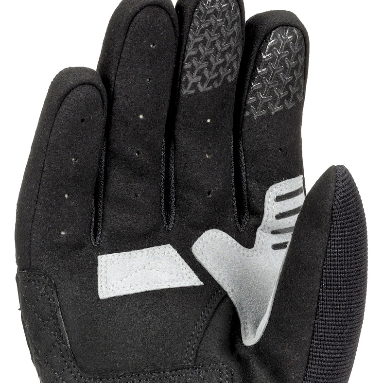 Guantes Moto Verano Rainers Solar Negro - URA Moto