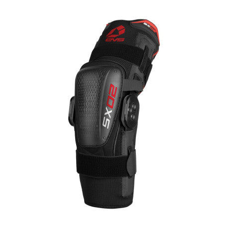 RODILLERA ARTICULADA EVS SX02 NEGRO (1UD) - URA Moto