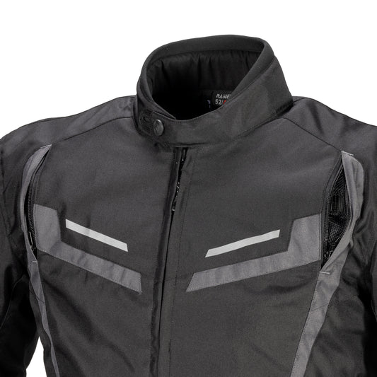 Chaqueta Invierno Moto Rainers Track Negra - URA Moto