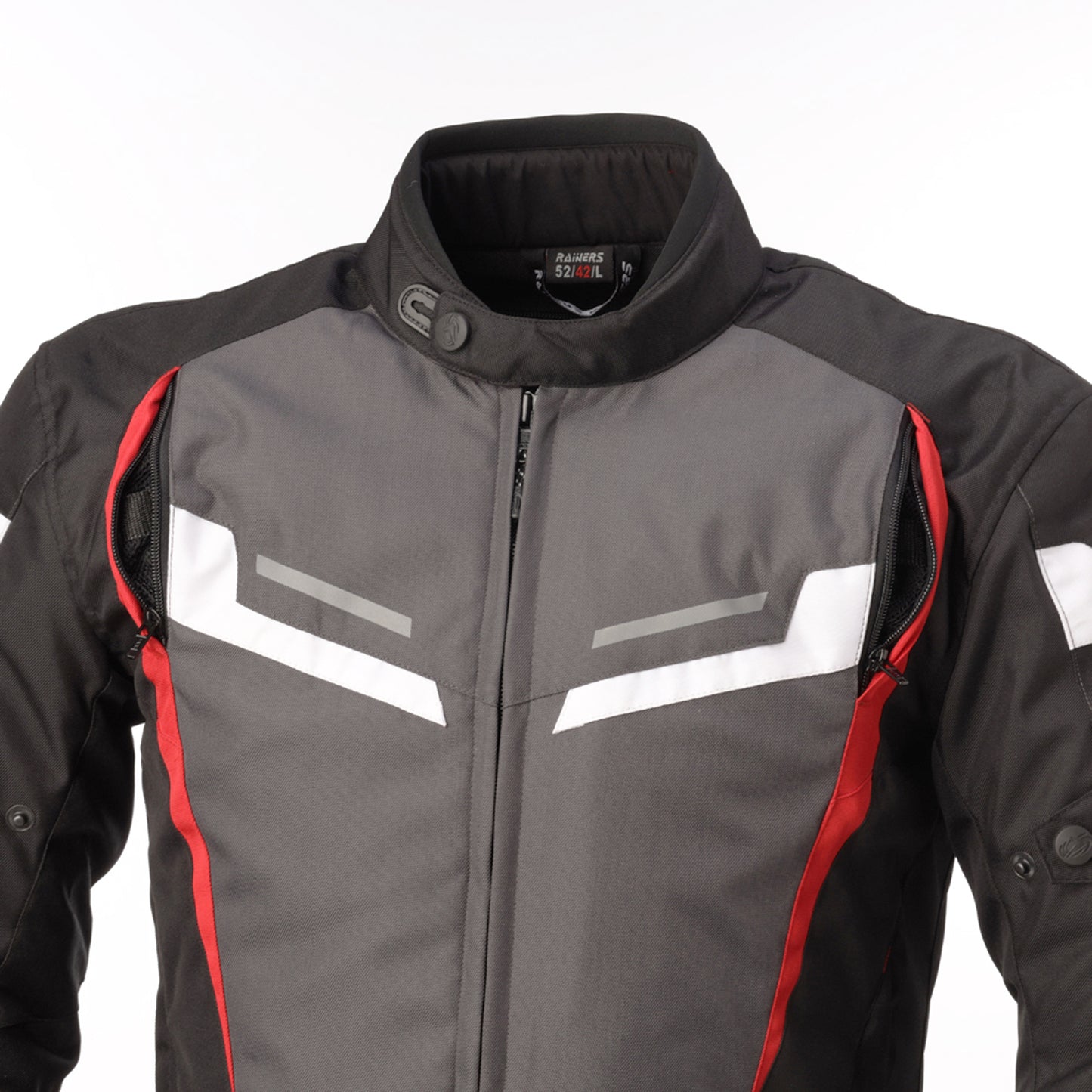 Chaqueta Invierno Moto Rainers Track Roja - URA Moto