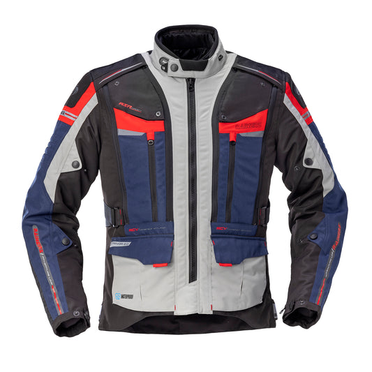 Chaqueta Moto 4 Estaciones Adventure TRIVOR Azul CE Nivel A Rainers