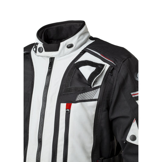 Chaqueta Moto Rainers Trivor Gris