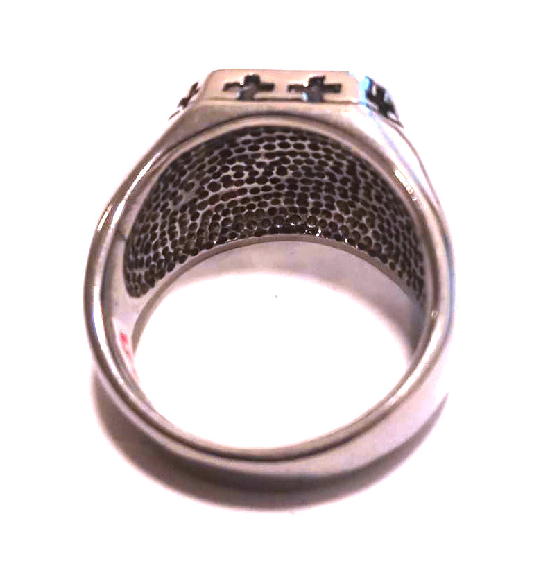 Anillo Acero Sello Pirata - URA Moto