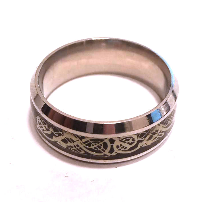 Anillo Acero Alianza Cenefa Dragón - URA Moto