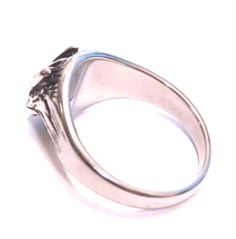 Anillo Acero Lobo pequeño - URA Moto