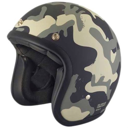Casco Moto Stormer Jet Pearl Camuflage Mate - URA Moto