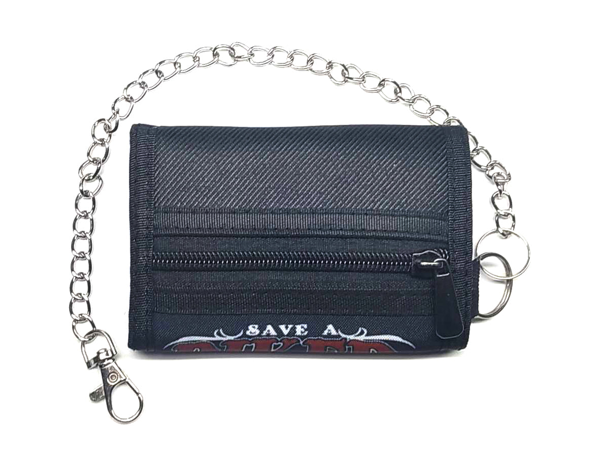 Cartera Tela con Cadena Style Biker 90 - URA Moto