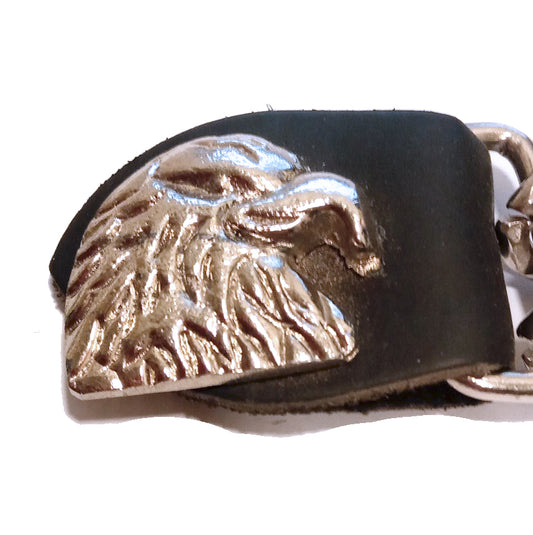 Extensor de cadena para chaleco Cabeza Aguila Cromo