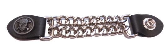 Extensor de Cadena para Chaleco Calavera Negra