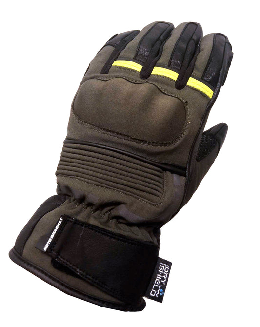 Guante Moto Motobracket Invierno Vegas Verdes
