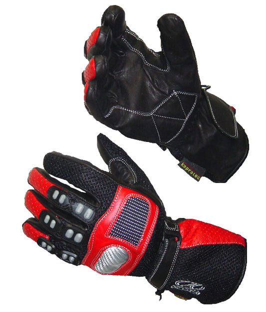 Guante moto Verano Kum Racing Calado