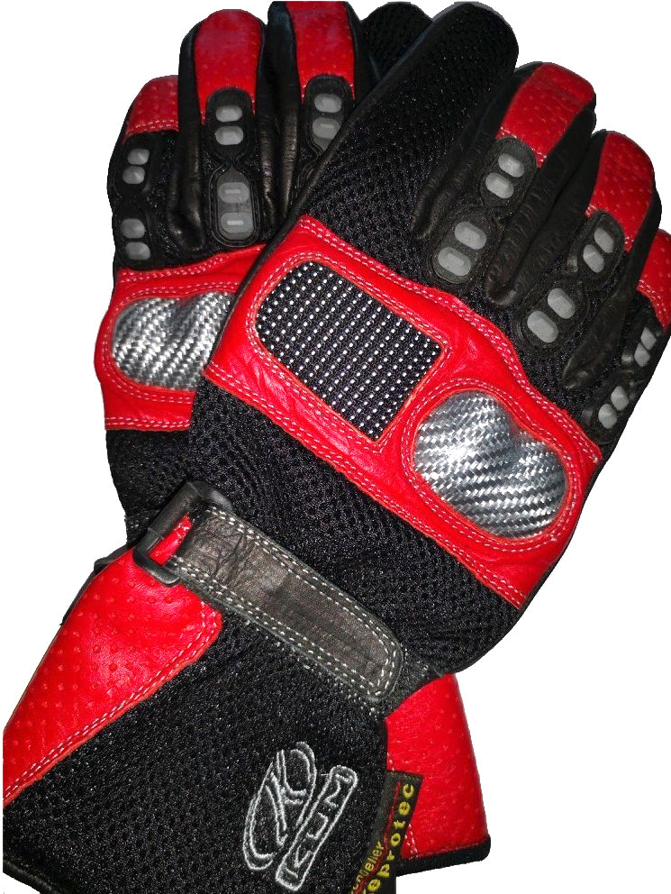 Guante moto Verano Kum Racing Calado