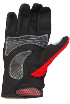 Guante moto Verano Kum Orba Rojo