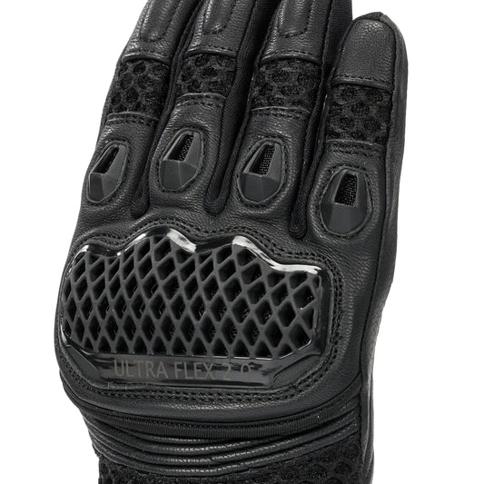 Guantes Moto Verano Rainers Ultra Flex Negro