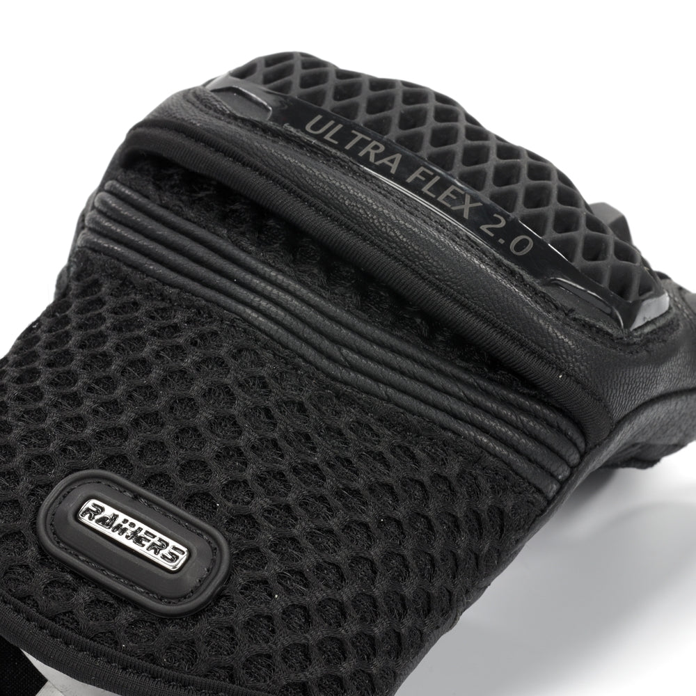 Guantes Moto Verano Rainers Ultra Flex Negro