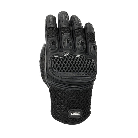 Guantes Moto Verano Rainers Ultra Flex Negro