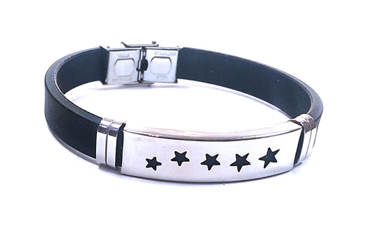 Pulsera Acero Estrellas