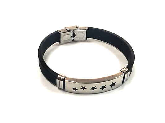 Pulsera Acero Estrellas