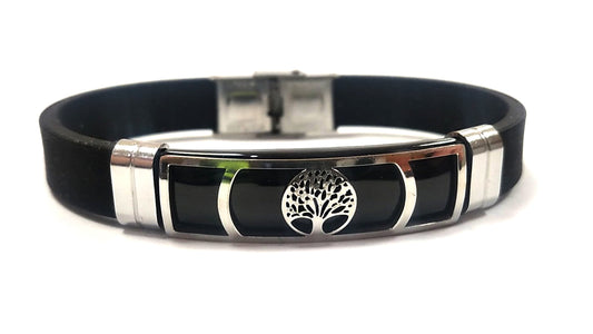 Pulsera Acero Arbol de la Vida
