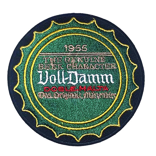 Parche Bordado Termoadhesivo Voll-Damm - URA Moto