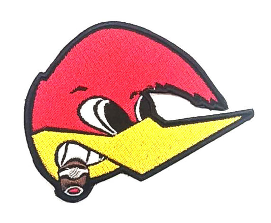Parche Bordado Termoadhesivo Pajaro Loco - URA Moto