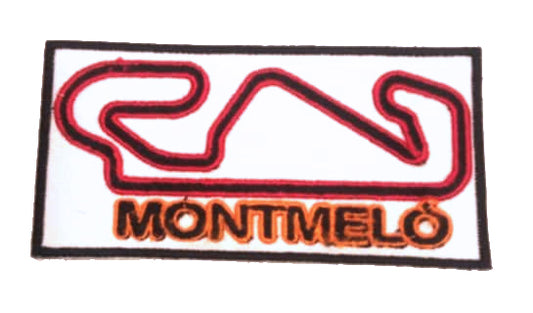 Parche Bordado Termoadhesivo Circuito Montmeló
