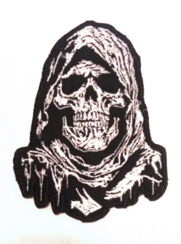 Parche Bordado Termoadhesivo Calavera Parka