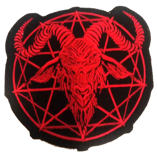 Parche Bordado Termoadhesivo Baphomet