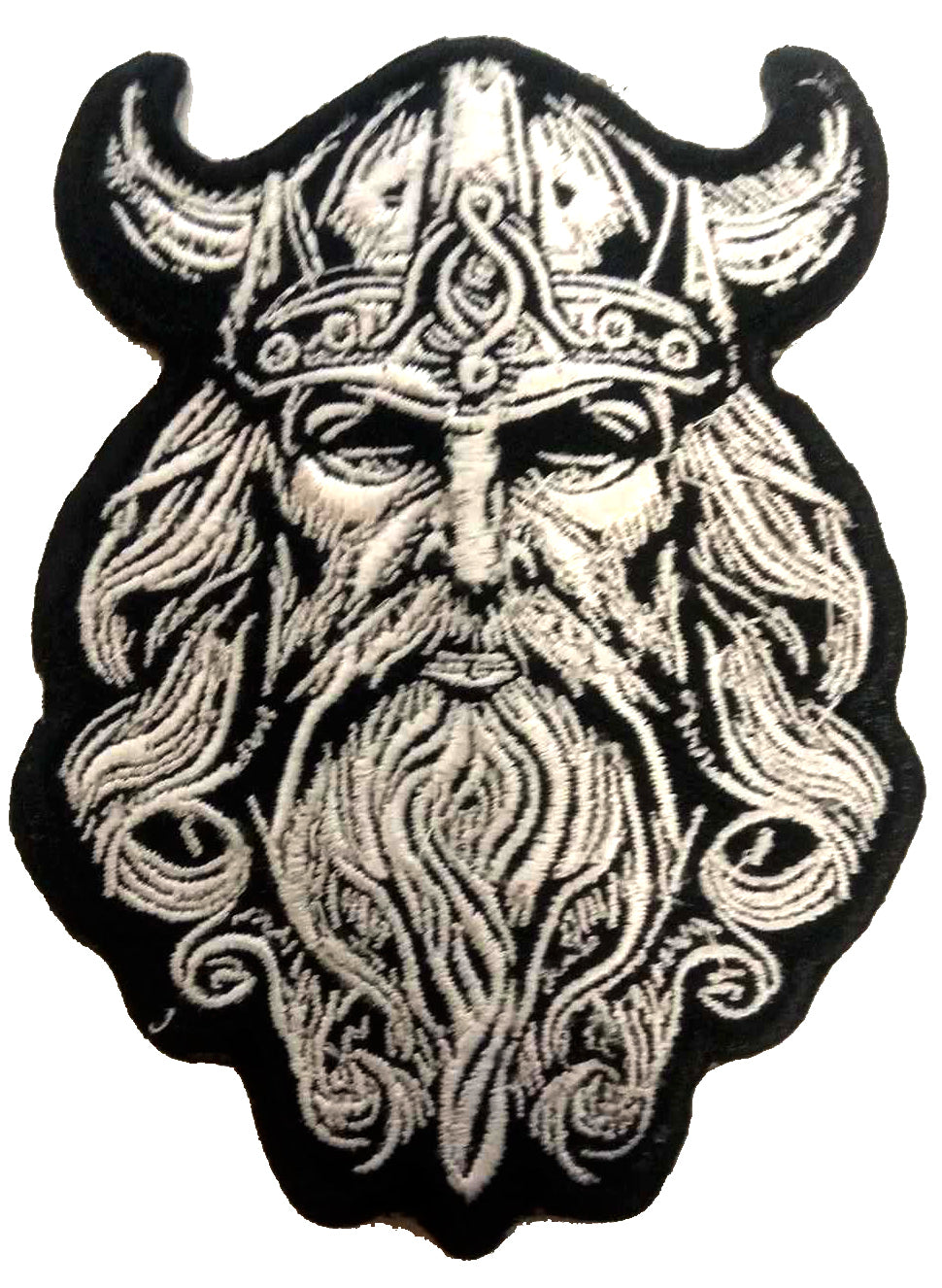 Parche Bordado Termoadhesivo Thor BN