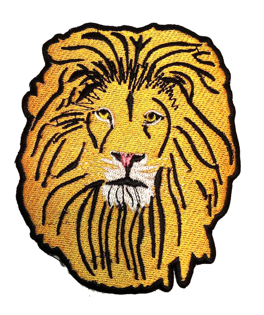 Parche Bordado Termoadhesivo León - URA Moto