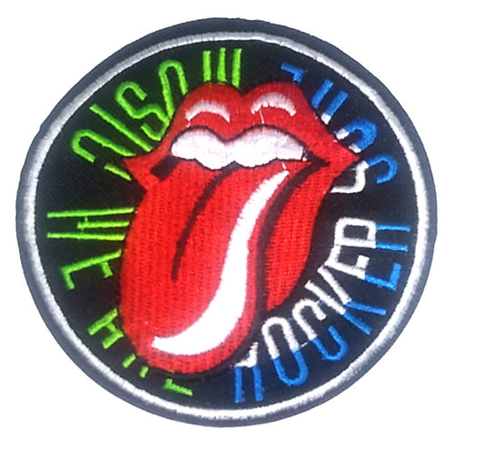 Parche Bordado Termoadhesivo Lengua