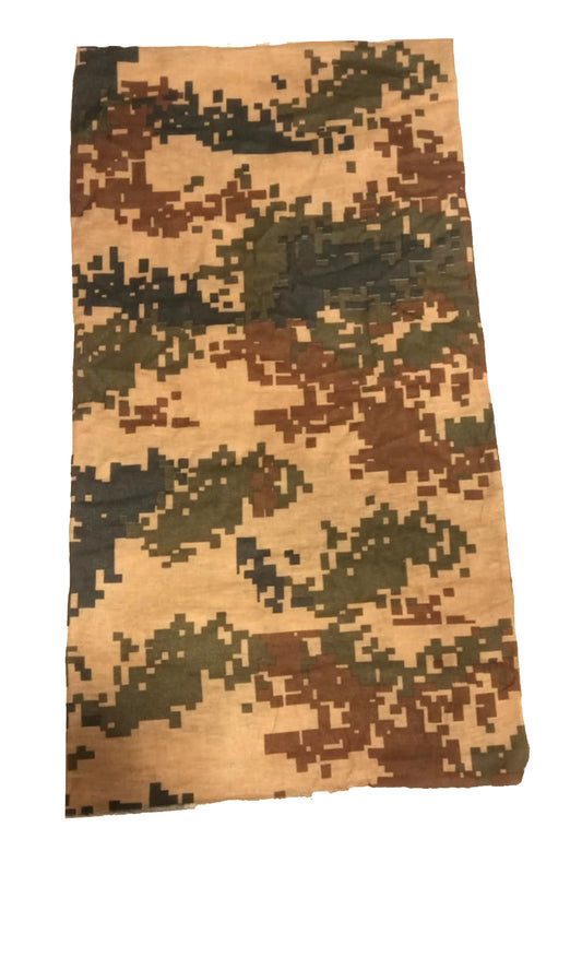 Braga Cuello Moto Camuflage Marrón