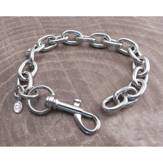 Pulsera Cadena Eslabones Amigaz | Acero Biker Old School