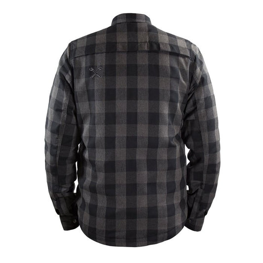 Camisa John Doe Motoshirt Gris/Negro XTM CE AAA